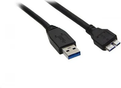 Produktbild von GOOBAY USB 3.0 Kabel 95734 A/microB 0,5m schwarz
