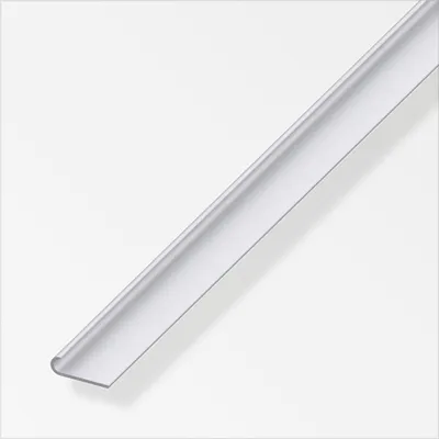 Produktbild von alfer Kantenschutzprofil Aluminium 1 m x 16 mm silber