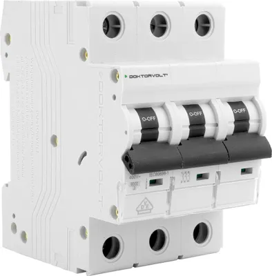 Immagine prodotto di Interruttore automatico 6kA 3P 16A VDE C16A Doktorvolt DV-2922