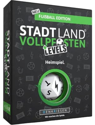 Obrázek produktu pro DENKRIESEN - STADT LAND VOLLPFOSTEN® - Levels - FUSSBALL EDITION - "Heimspiel."