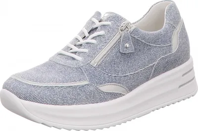 Produktbild von Waldläufer Sporthalbschuhe Formsohle modisch in blau, Gr. 5