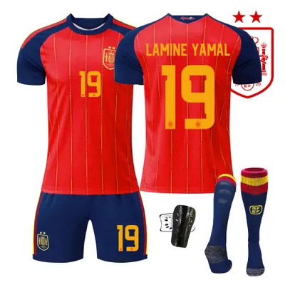 Obrázok produktu pre #19 LAMINE YAMAL Dres domáceho tímu Španielska na Majstrovstvách sveta 2026. Dva hviezdičky. Pre dospelých a deti. VEĽKOSŤ:XS
