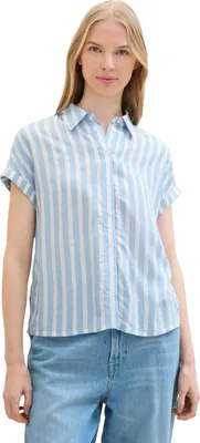 Zdjęcie produktu dla Koszula Paskowany T-shirt z Krótkim Rękawem | 40