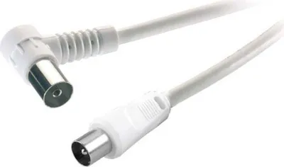 Produktbild von SpeaKa Professional Antennen Anschlusskabel [1x Antennenstecker 75 Ω - 1x Antennenbuchse 75 Ω] 15.00 m 75 dB 90° nach r