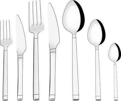 Produktbild von Serenk Barcelona 42-teiliges Edelstahl-Besteckset – Hochwertiges, Spülmaschinenfestes Besteck aus 18/10 Edelstahl, Ideal für Alltag und Anlässe
