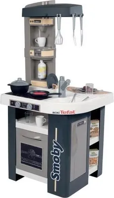 Produktbild von Spielküche, Tefal Studio Smoby, 27 Zubehörteile, 99cm Höhe, 360° Design