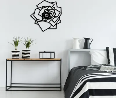 Produktbild von Opviq, 596- 596SHD, Schwarz, Wandleuchten, 40 x 12 x 40 cm, MDF -Körper