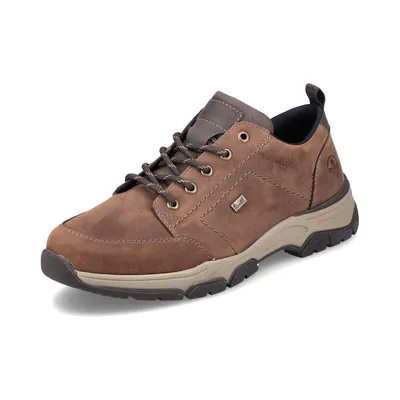 Produktbild von Rieker Halbschuh - Braun Veloursleder Größe: 43 Normal