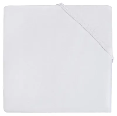 Produktbild von Spannbettlaken Baumwolle 60 x 120 cm - Weiß
