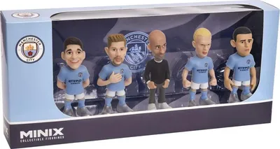 Zdjęcie produktu dla Minix Manchester City 7 cm figurka niebieska  Niebieski Jeden rozmiar