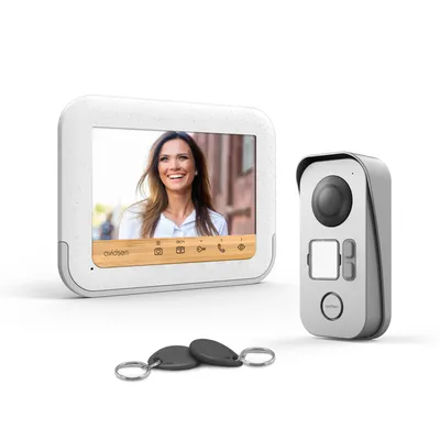 Zdjęcie produktu dla AVIDSEN BambooView – ekologiczny wideodomofon z 7-calowym monitorem