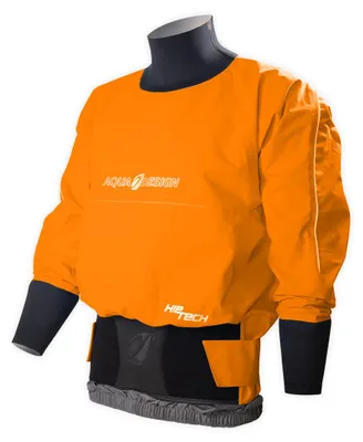 Imagen del producto de Aquadesign Hiptech Top: Chaqueta de paddle de 3 capas, color naranja, talla XL