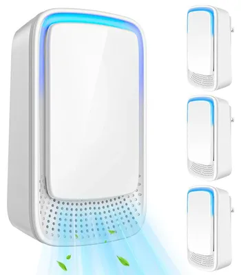 Produktbild von Dieser 4er-Pack Mini-Luftreiniger mit negativen Ionen ist leise und erfrischt die Luft effektiv. Er eignet sich für Büros, Schlafzimmer und Wohnzimmer.