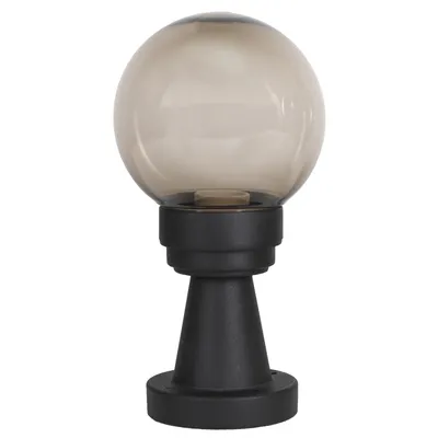 Produktbild von Kugelleuchte Kugellampe Außenleuchte transparent smoke Ø 15cm Gartenlampe