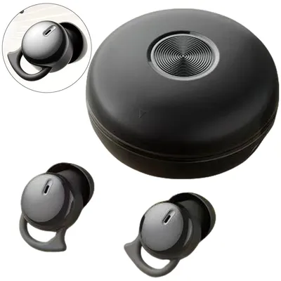 Bluetooth Kopfhörer,Kabellos Klein Unsichtbar,In-Ear Kabellos Mini Kopfhörer Ohrhörer,Ultra-leicht 2,6 g, seitenschlafgeeignet