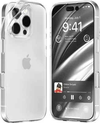 Produktbild von Mercury Jelly Clear Iphone 16 Pro 6.3 Transparent/Transparent