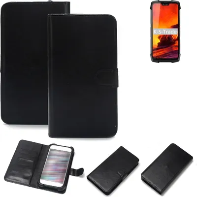 Produktbild von K-S-Trade Handyhülle Schutzhülle kompatibel mit Blackview BV9700 Pro Handy Schutz Hülle Handyhülle Bumper schwarz 1x