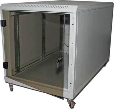 Produktbild von Triton - 19"" Rollenschrank 12HE 600x800 Glastür