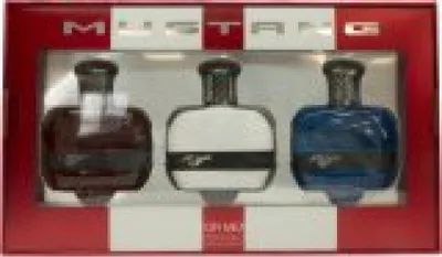 Produktbild von Mustang Gift Set 30ml Red EDT + 30ml White EDT + 30ml Blue EDT