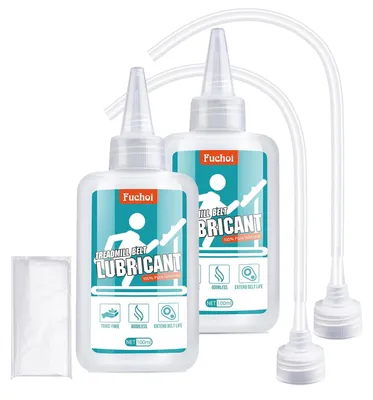Produktbild von Laufbandöl 200 ml, 100% reines Silikon-Schmiermittel, reduziert Reibung, verlängert Lebensdauer der Geräte