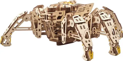 Imagen del producto de uGEARS Hexapod Explorer: Puzzle tridimensional de madera