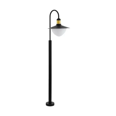 Image de Lampes d'extérieur sur pied Sirmione Noir, or, blanc