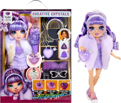 Image de MGA Rainbow High Cristaux créatifs Violet 121404
