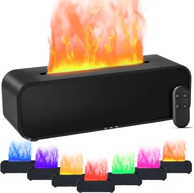 Produktbild von Luftbefeuchter, Diffuser, Aroma Diffuser, Aroma, Ultraschall-Vergeber, Diffusor, 7 Farben Wechsel, mit Fernbedienung, für Zuhause Büro Schlafzimmer