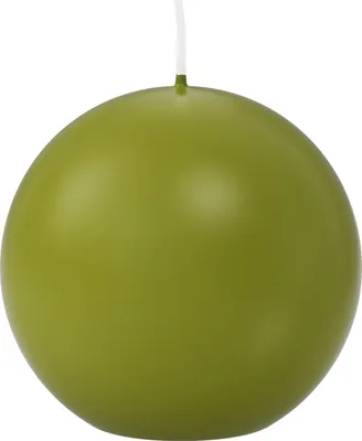 Produktbild von Kugelkerzen Grün Ø 80 mm, 6 Stück