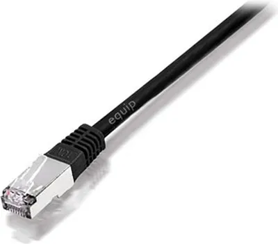 Immagine prodotto di Equip Patchkabel Cat5e Crossov. SF/UTP 2xRJ45 1,00m sw PVC Polybeutel