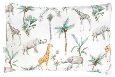 Produktbild von Kissenbezug Safari - 60 x 40 cm - Grünspan | by SEVIRA KIDS