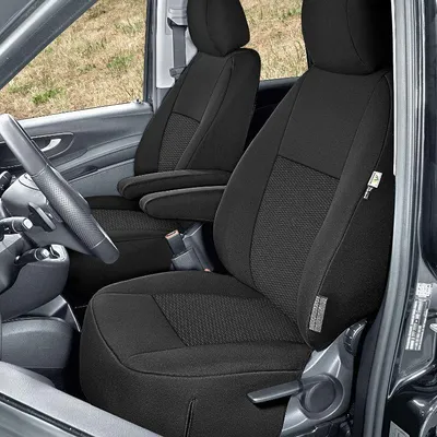 Produktbild von Maß-Sitzbezüge kompatibel mit Mercedes Vito 3 W447 2014- 1te-Reihe (2x Einzelsitz) Z496605