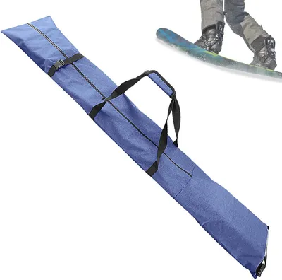 Produktbild von Skitasche – Skotasche – Ausrüstung für den Wintersport – Wasserdicht und abriebfest – Bis 200 cm – Blau