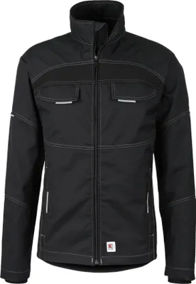 Produktbild von beb HANDWERK Herren Jacke FLEX Stehkragen Polyestermix Schwarz 64/66