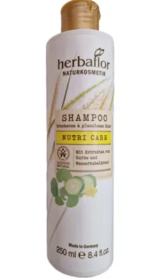 Produktbild von Shampoo - Haarshampoo - Herbaflor - Nutri Care - Naturkosmetik - Vegan - Trockenes Haar