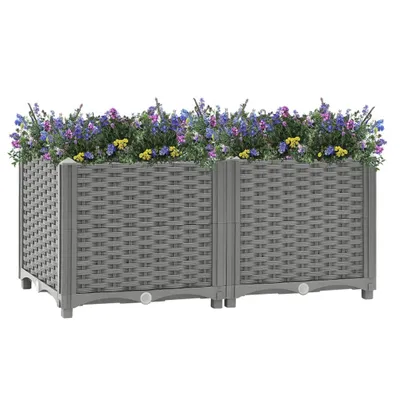 Obrázek produktu pro vidaXL Zvýšené lůžko 80x40x38 cm polypropylenové