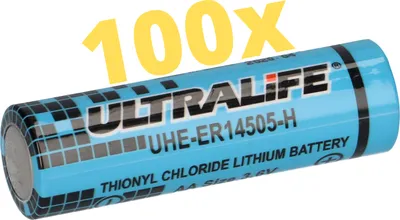 Immagine prodotto di 100x Batteria Ultralife al litio 3,6V LS14500 - AA - UHE-ER14505 LS14500 Li-SOCl2