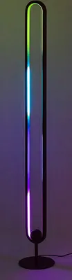 Produktbild von Rabalux 74051 LED Stehlampe Barto, 19W, schwarz-weiß, rgb, Modern, 125cm