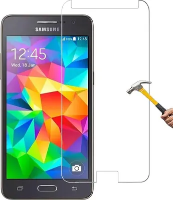 Produktbild von ino Schutzglas kompatibel mit Samsung Galaxy Galaxy Grand Prime Panzerglas Panzerfolie Displayschutzglas Schutz Glasfolie Displayglas 9H