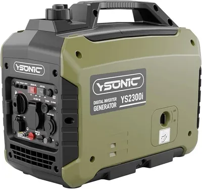 Obrázek produktu pro YS2300i, invertorový generátor, 2000 W, benzínový nouzový agregát, tichý generátor s 2 USB porty a zásuvkou 230 V, 58 dB, přenosný
