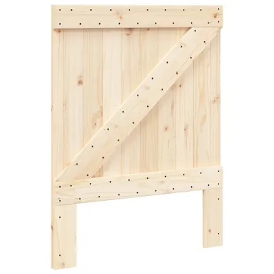 Image de vidaXL Tête de lit 80x104 cm pin massif