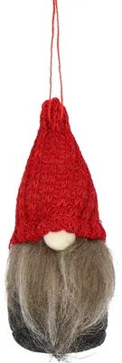Immagine prodotto di SPRINGOS Gnomo di Natale gnomo scandinavo 10 cm da appendere decorazione natalizia