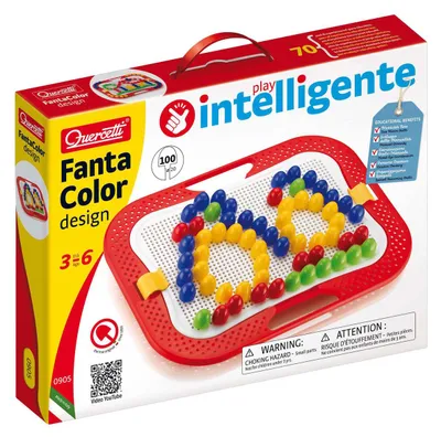 Obrázek produktu pro Quercetti FantaColor Design 100 ks (⌀20 mm)