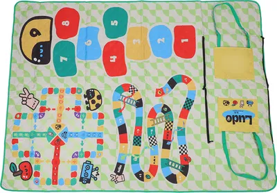 Produktbild von Picknickmatte, 3-in-1-Spiel, große und dicke Outdoor-Decke für Frühlingsausflüge, Camping, Rasen, Strände