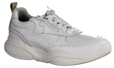 Produktbild von Xsensible SWX21 Damen Schnürschuh, Wechselfußbett, Leder, White - Damenschuhe Bequeme Schnürschuhe, Weiß, leder