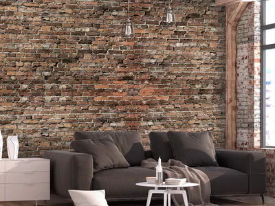 Produktbild von Vlies Fototapete Ziegel 400x280 cm Tapeten Wandtapete XXL Steine f-B-0143-a-c