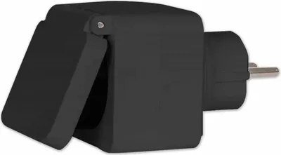 Obrázok produktu pre Denver PLO-108, Vonkajší, Čierna, IP44, Káblový a bezdrôtový, 230 V, 50 Hz