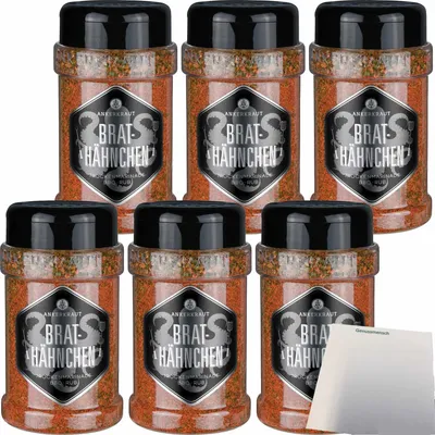 Produktbild von Ankerkraut Brathähnchen 6er Pack (6x200g Dose) + usy Block