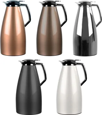 Obrázok produktu pre EMSA 514188, Džbán, 1 L, Čierna, Sklo, Akrylonitrilbutadienstyren (ABS), 12 h