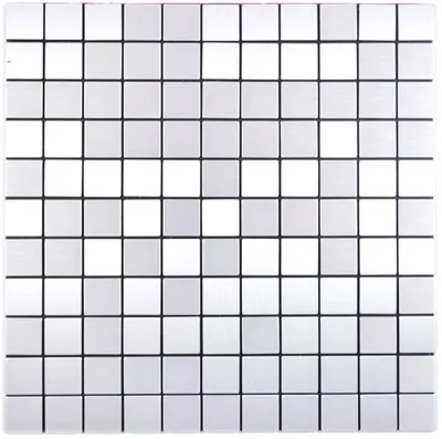 Produktbild von Quadrat Alu Silver Silk Brushed MOS200-L7S_f